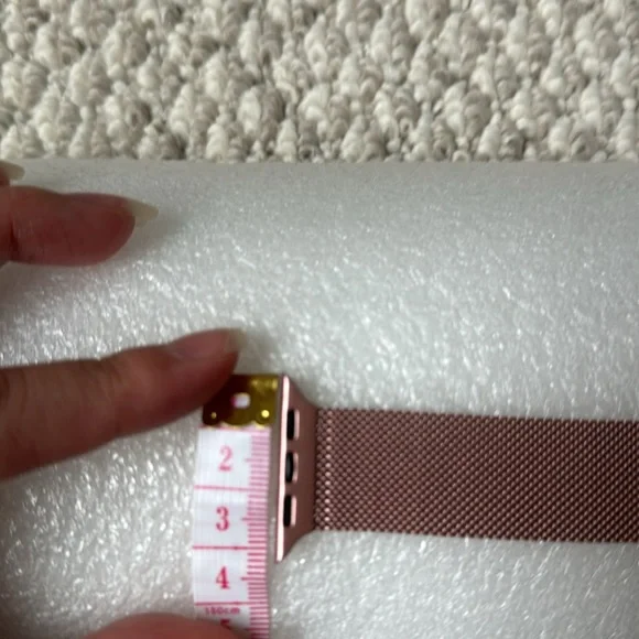Mesh Stainless Steel Magnetic Watch Band for Apple Watch